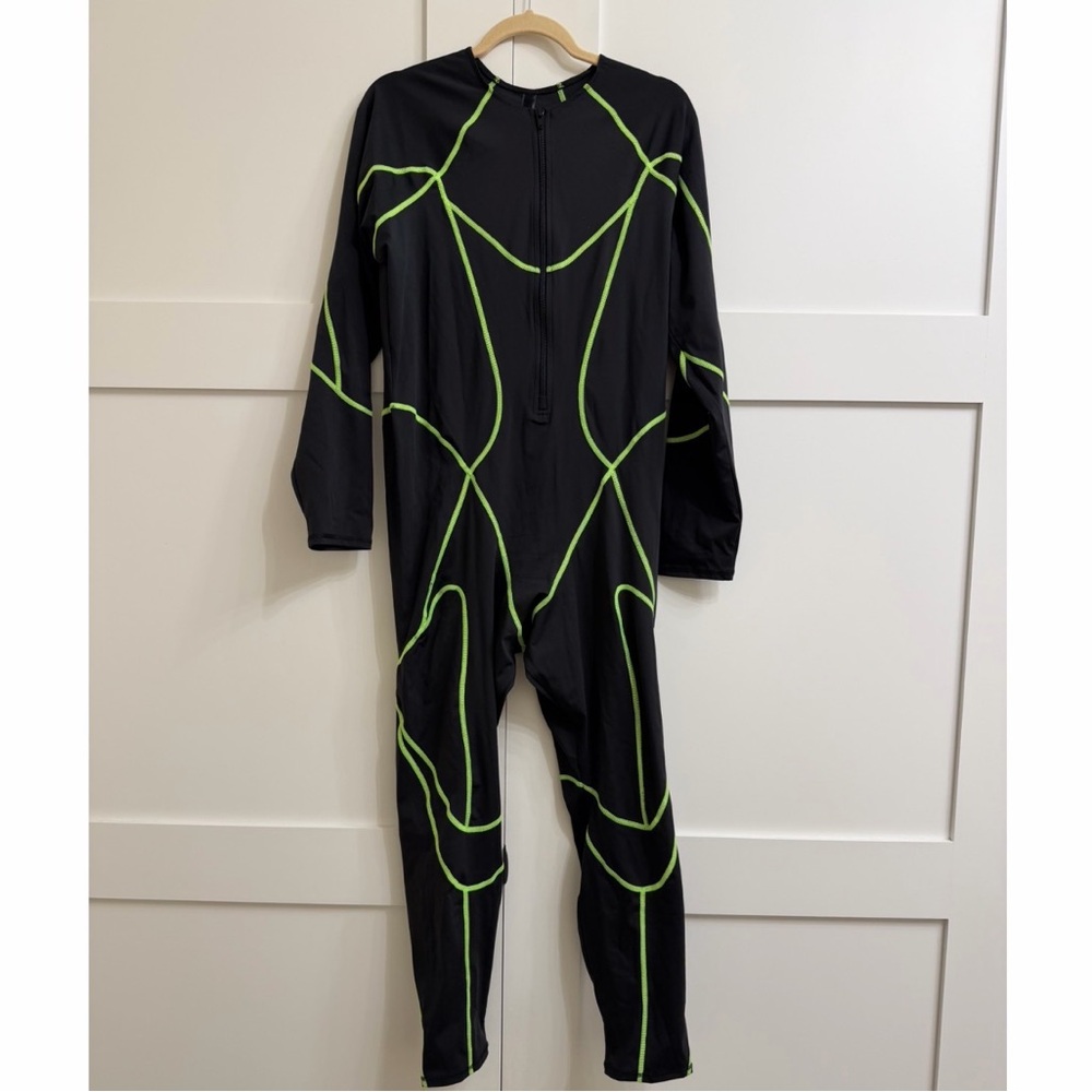 NWT Skims Contour Mesh Catsuit in Onyx, size 4x